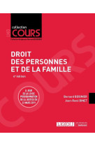 Droit des personnes et de la famille (4e edition)