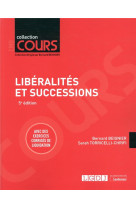 Liberalites et successions (5e edition)