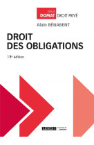 Droit des obligations (18e edition)