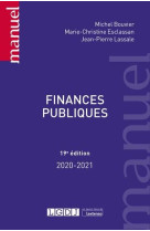 Finances publiques (edition 2020/2021)