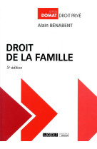 Droit de la famille (5e edition)