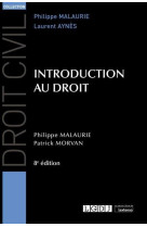 Introduction au droit (8e edition)