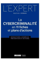 La cybercriminalite en 11 fiches et plans d'actions  -  infractions, exemples, prevention et actions