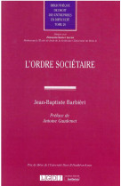 L'ordre societaire