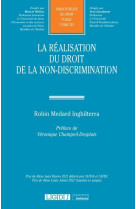 La realisation du droit de la non-discrimination