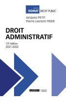 Droit administratif (edition 2021/2022)