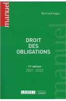 Droit des obligations (edition 2021/2022)