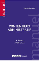 Contentieux administratif (edition 2021/2022)