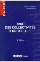 Droit des collectivites territoriales