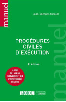 Procedures civiles d'execution : a jour de la loi du 14 fevrier 2022 sur l'entrepreneur individuel (2e edition)