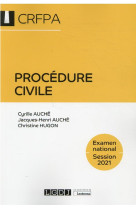 Crfpa : procedure civile (edition 2021)