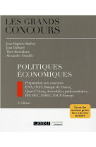 Politiques economiques - preparation aux concours insp (ex ena), inet, banque de france, quai d orsa