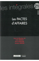 Les pactes d'affaires (edition 2021)