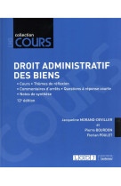 Droit administratif des biens - cours - themes de reflexion - commentaires d'arrets - questions a re