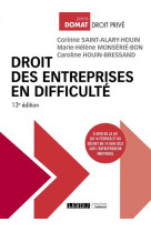 Droit des entreprises en difficulte - a jour de la loi du 14 fevrier et du decret du 14 juin 2022 su