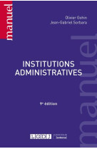 Institutions administratives (9e edition)