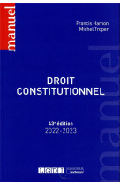 Droit constitutionnel (43e edition)