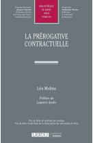 La prerogative contractuelle