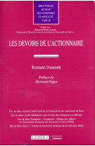 Les devoirs de l'actionnaire t.28