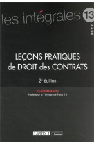 Lecons pratiques de droit des contrats (2e edition)