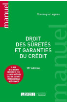 Droit des suretes et garanties du credit - a jour de la reforme des suretes et de la loi du 14 fevri