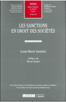 Les sanctions en droit des societes