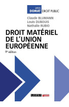 Droit materiel de l'union europeenne