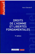 Droits de l'homme et libertes fondamentales (9e edition)