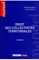 Droit des collectivites territoriales (3e edition)