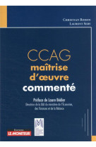 Ccag maitrise d'oeuvre commente