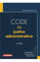 Code de justice administrative (10e edition)