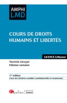 Cours de droits humains et libertes