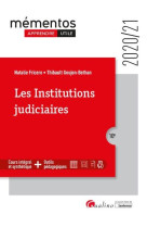 Les institutions judiciaires (edition 2020/2021)