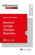 43 exercices corriges d'analyse financiere (edition 2020/2021)