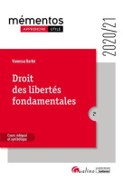 Droit des libertes fondamentales (edition 2020/2021)