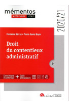 Droit du contentieux administratif (edition 2020/2021)