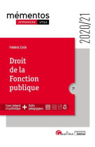 Droit de la fonction publique (edition 2020/2021)