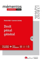 Droit penal general (edition 2020/2021)