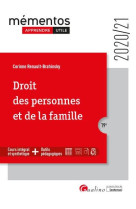 Droit des personnes et de la famille (edition 2020/2021)