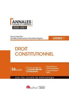 Droit constitutionnel  -  l1 (edition 2020/2021)