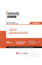 Droit administratif  -  l2 (edition 2020/2021)