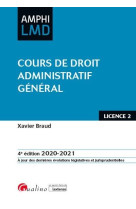 Cours de droit administratif general (edition 2020/2021)