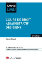 Cours de droit administratif des biens