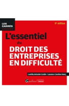 L'essentiel du droit des entreprises en difficulte (9e edition)