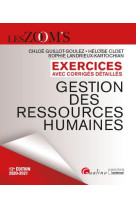 Exercices avec corriges detailles - gestion des ressources humaines - 54 exercices avec des corriges