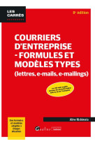 Courriers d'entreprise - formules et modeles types (lettres, e-mails, e-mailings) - des formules et