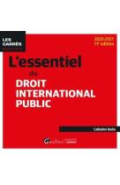 L'essentiel du droit international public (edition 2020/2021)