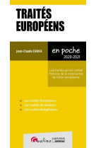 Traites europeens (edition 2020/2021)