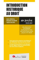 Introduction historique au droit (edition 2020/2021)