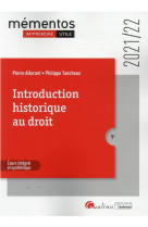 Introduction historique au droit (edition 2021/2022)